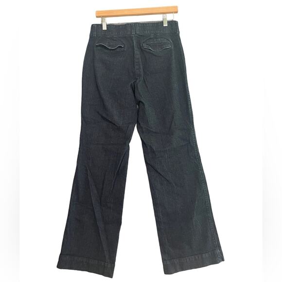 Dockers Sure-Fit Waistband Wide Leg Dark Denim Jeans Women Size 8M Basic Classic - Picture 3 of 8